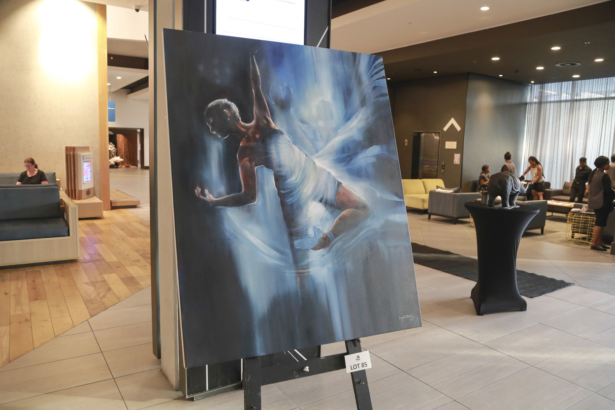 Phenomenal Women_Auction_Ballerina Painting (1)